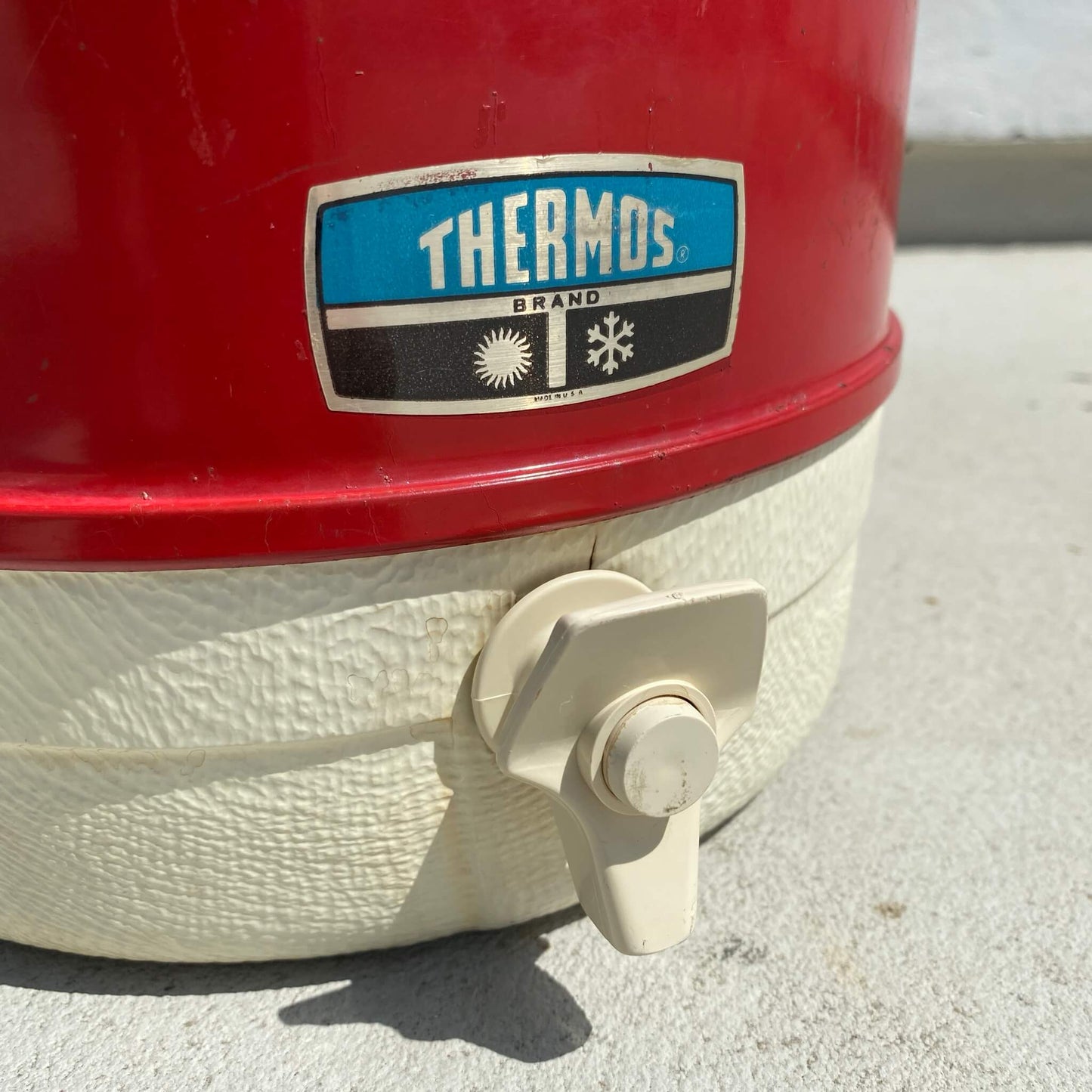 #56【1960年-70年代】ビンテージ THERMOS（サーモス） サーモス ウォータージャグ キャンプ用品 アウトドア アメリカ