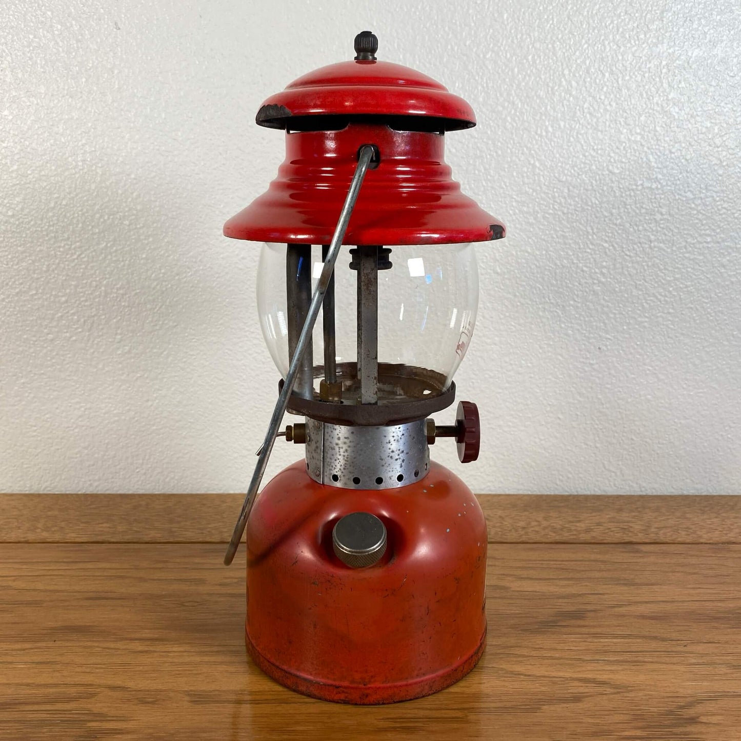 #25 【1957年7月】ビンテージ Coleman（コールマン） 200A イエローボーダー ランタン キャンプ用品 アウトドア アメリカ