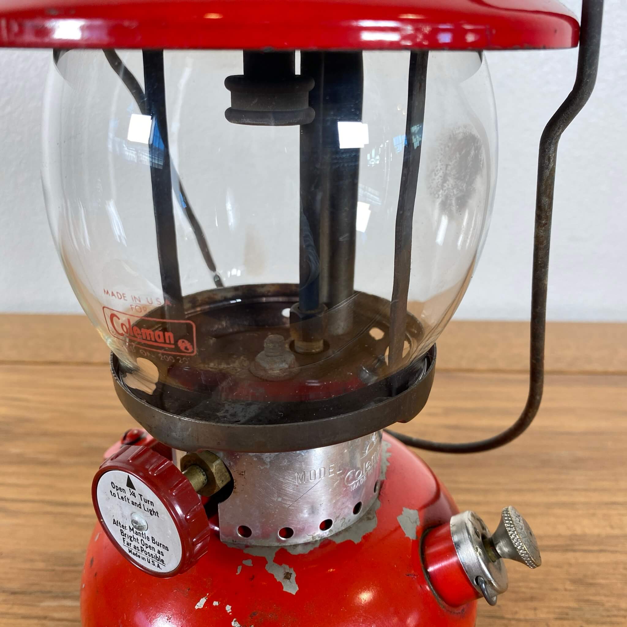 1966年10月】ビンテージ Coleman（コールマン） 200A レッドボーダー