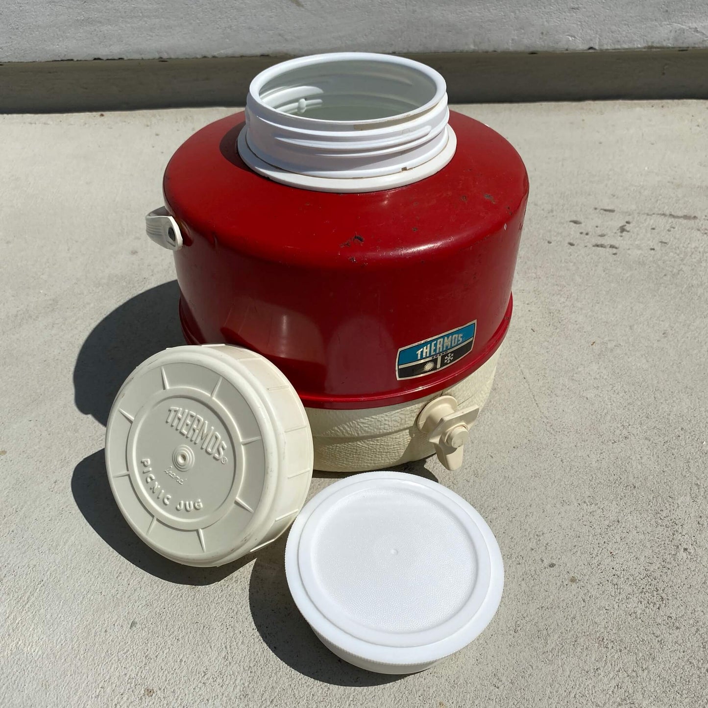 #56【1960年-70年代】ビンテージ THERMOS（サーモス） サーモス ウォータージャグ キャンプ用品 アウトドア アメリカ
