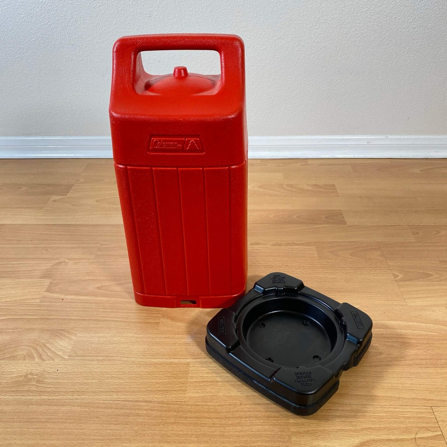 #870【1988年9月製造】ビンテージ Coleman（コールマン） ランタンケース / 収納ボックス キャンプ用品 アウトドア アメリカ