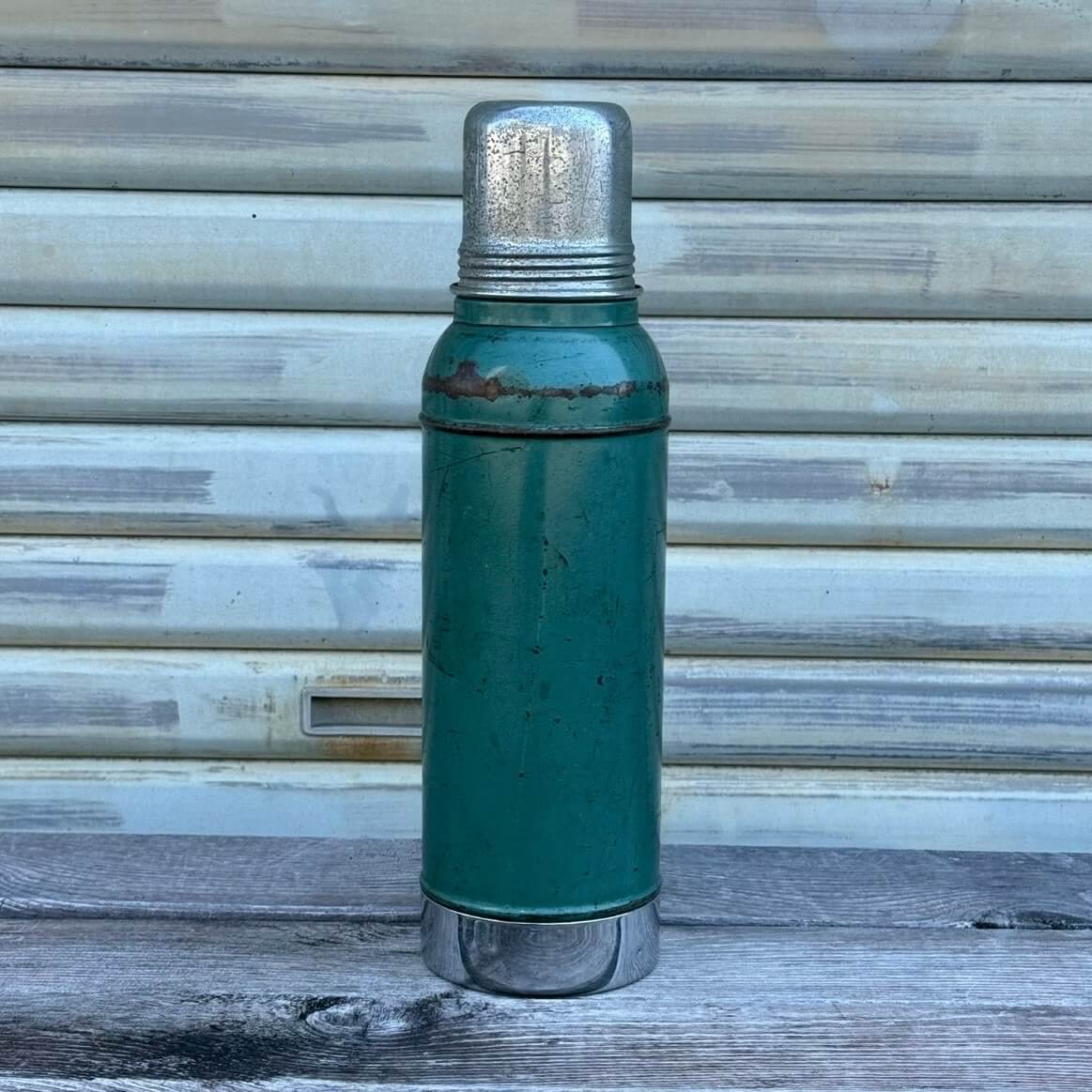 【1950年代】ビンテージ スタンレー アメリカン雑貨 キャンプ 什器 水筒 コルク栓 #2171