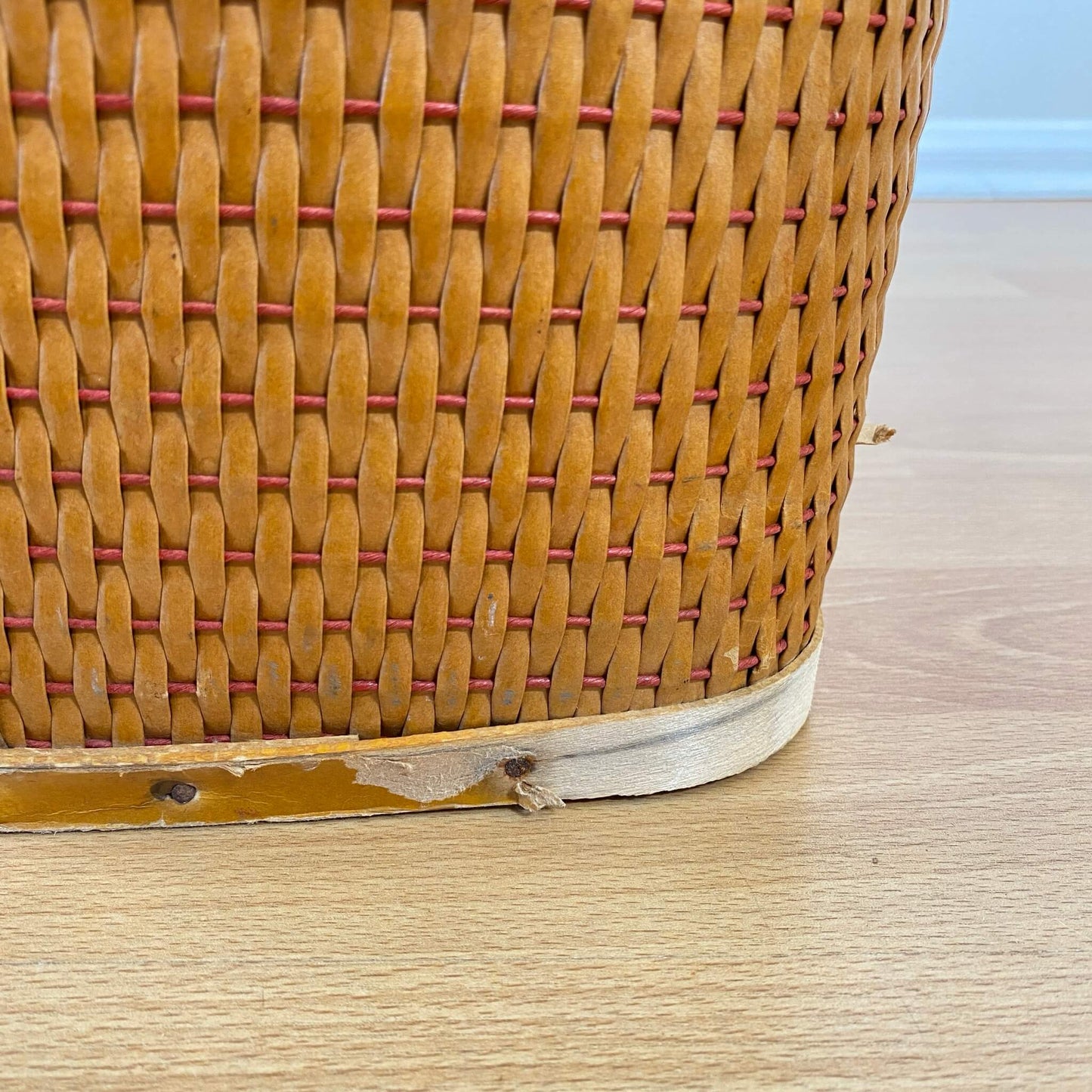 #834 【1970-80年代】ビンテージ REDMON（レドモン） ピクニックバスケット / 収納ケース アメリカ