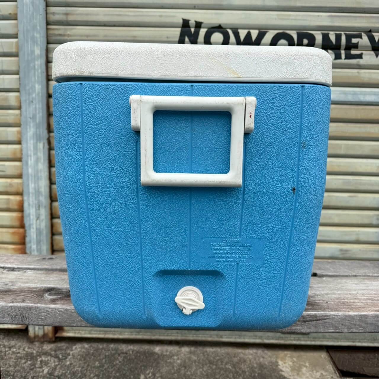 【1970年代】ビンテージ コールマン アメリカン雑貨 キャンプ 什器 クーラーボックス #2580