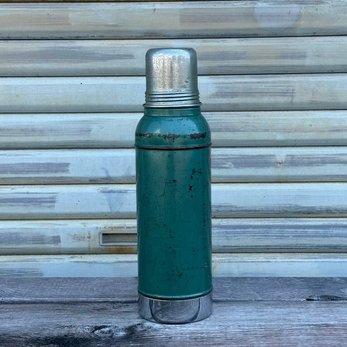 【1950年代】ビンテージ スタンレー アメリカン雑貨 キャンプ 什器 水筒 コルク栓 #2171