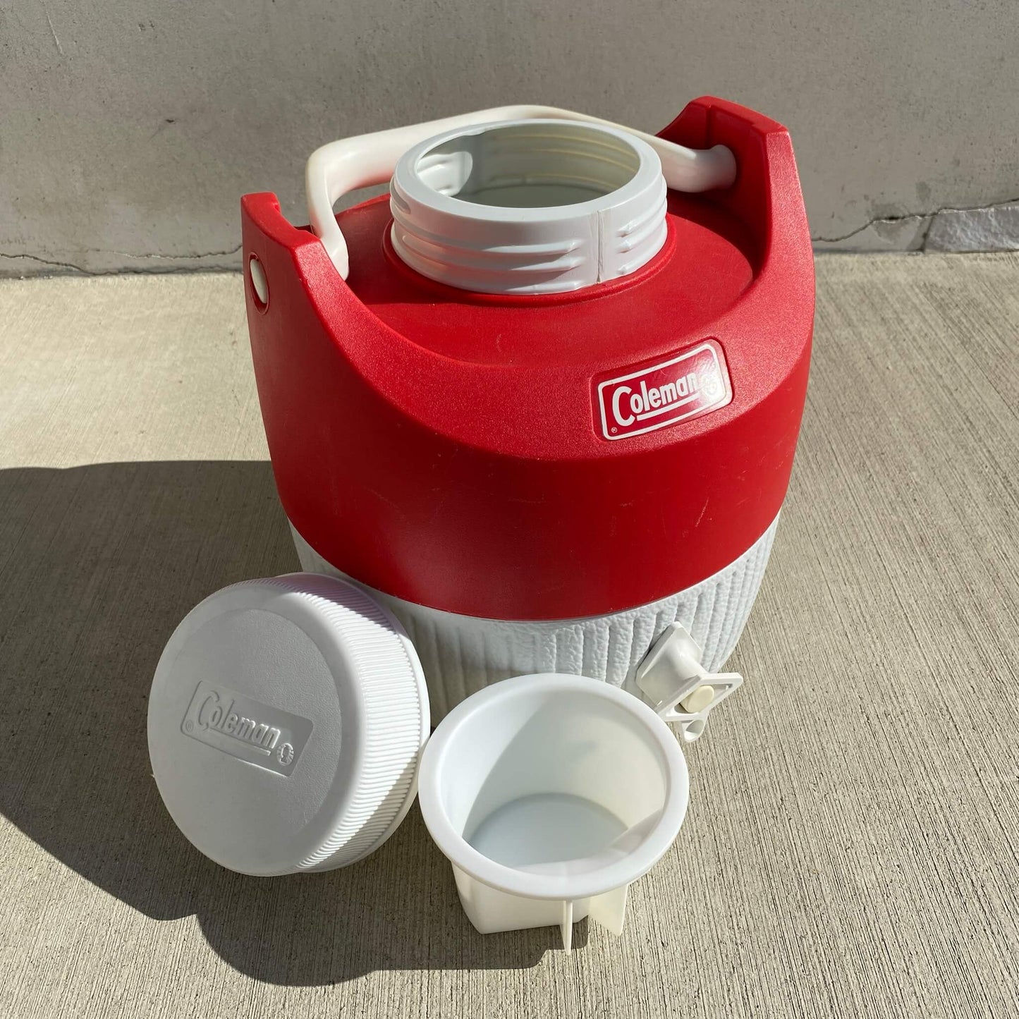 #63【1984年9月】ビンテージ Coleman（コールマン） ウォータージャグ キャンプ用品 アウトドア アメリカ