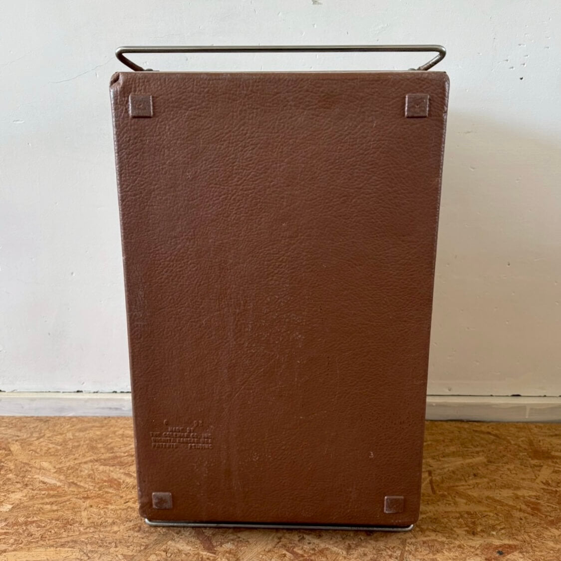 【1969年3月】ビンテージ コールマン クーラーボックス アメリカン雑貨 キャンプ 什器 #536
