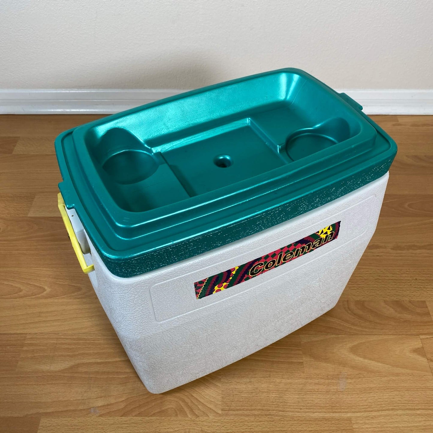 #743【1992年2月】ビンテージ Coleman（コールマン） クーラーボックス キャンプ用品 アウトドア アメリカ