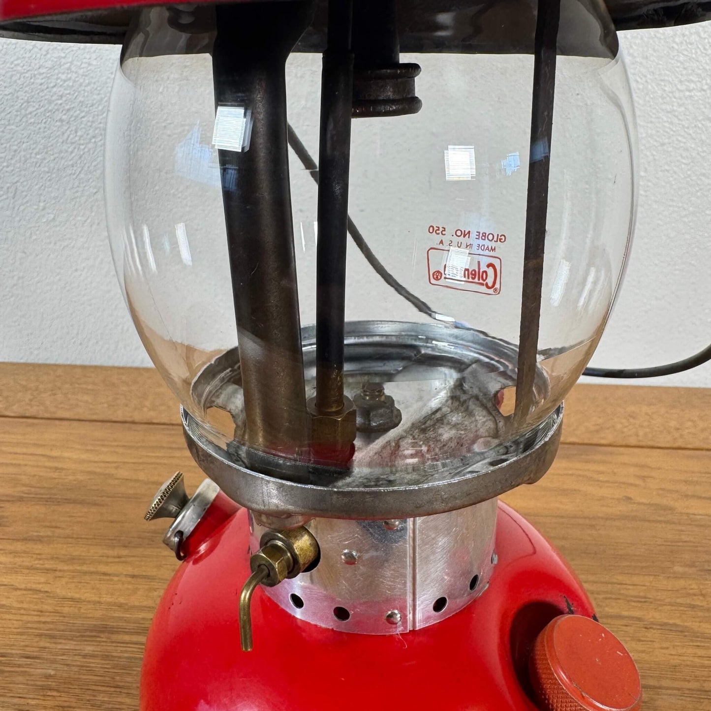 #1697 【1971年4月製造】ビンテージ Coleman（コールマン）200A ランタン 未整備品 アメリカ