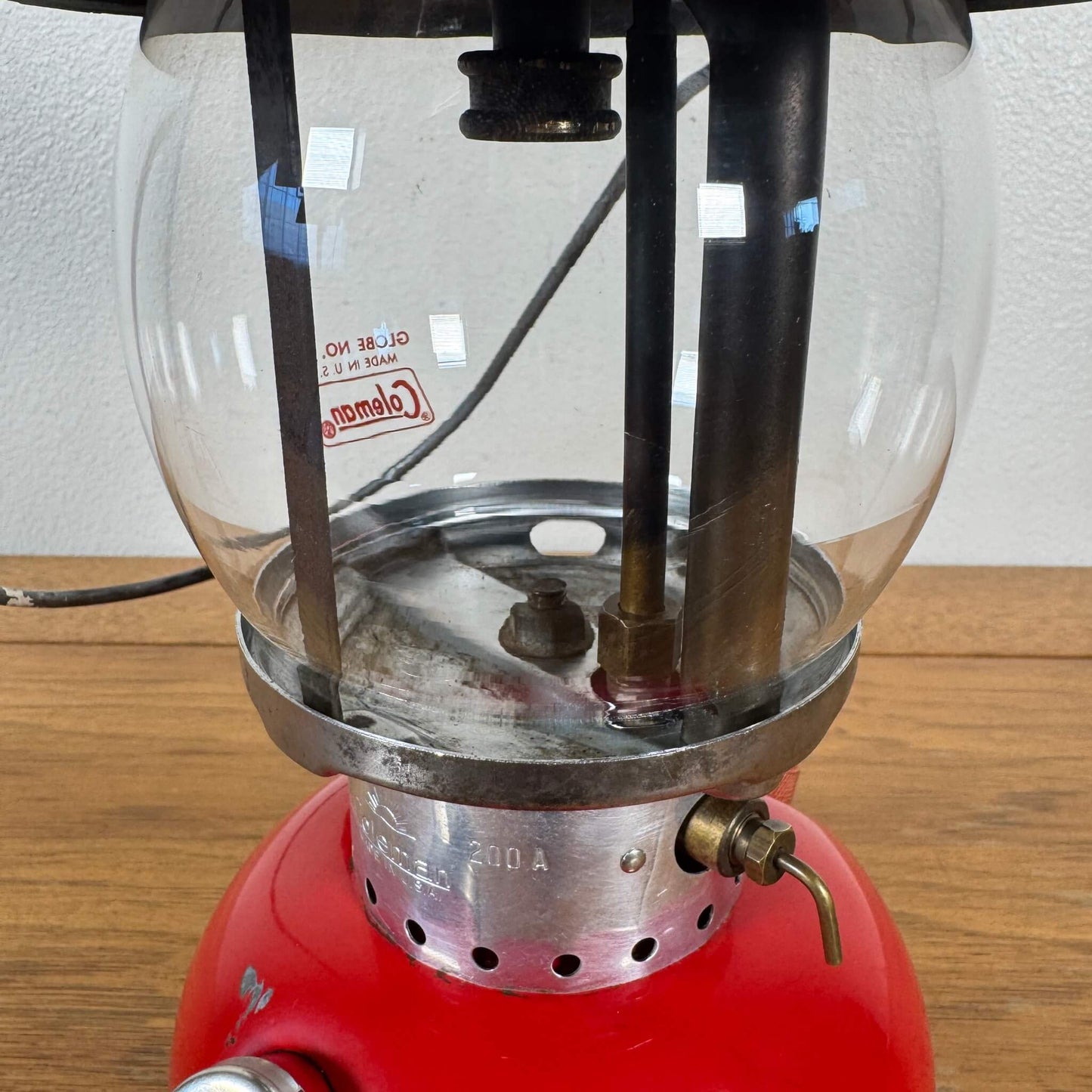 #1697 【1971年4月製造】ビンテージ Coleman（コールマン）200A ランタン 未整備品 アメリカ