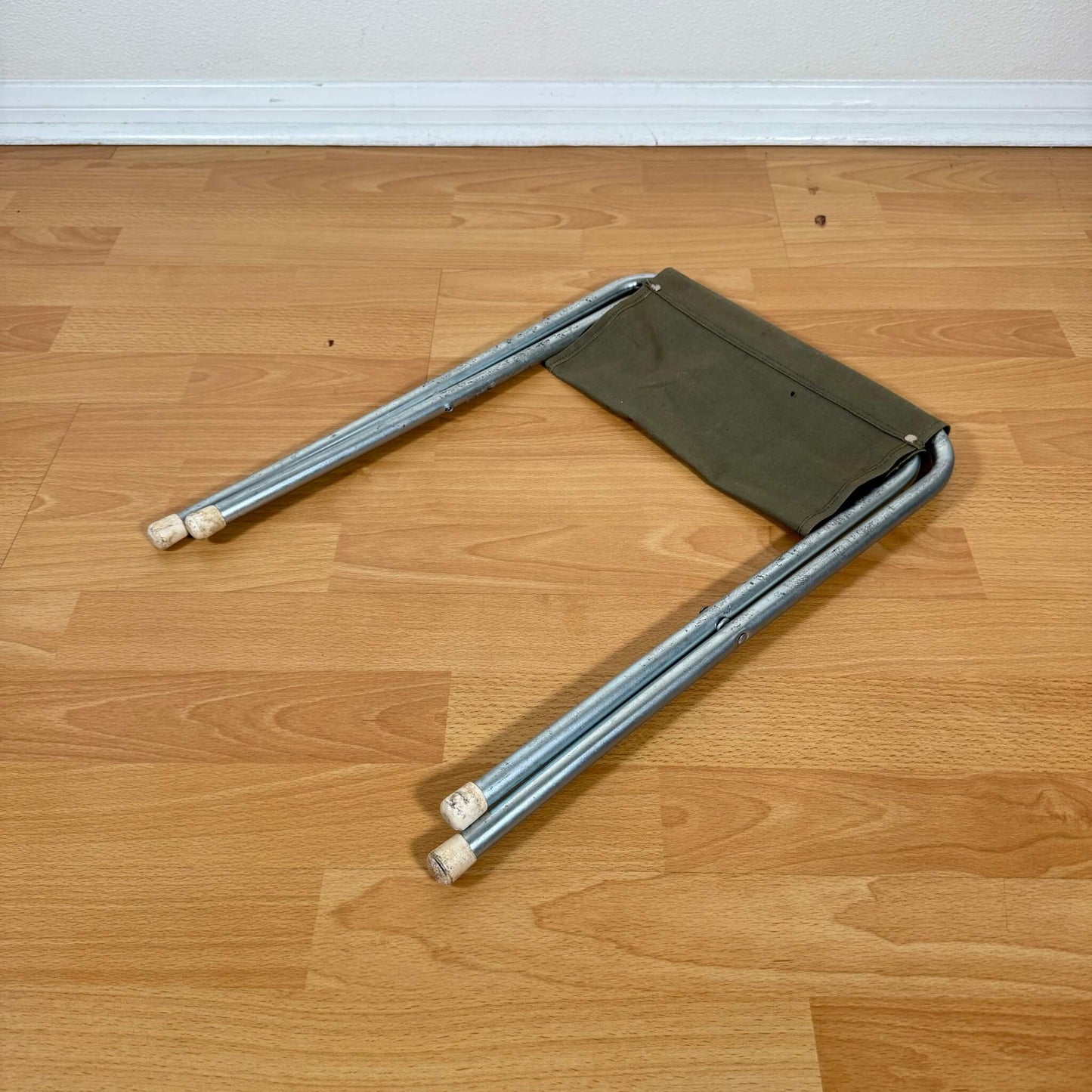 #1844-1【1970-80年代】ビンテージ フォールディングスツール 折りたたみ キャンプスツール アウトドア アメリカ