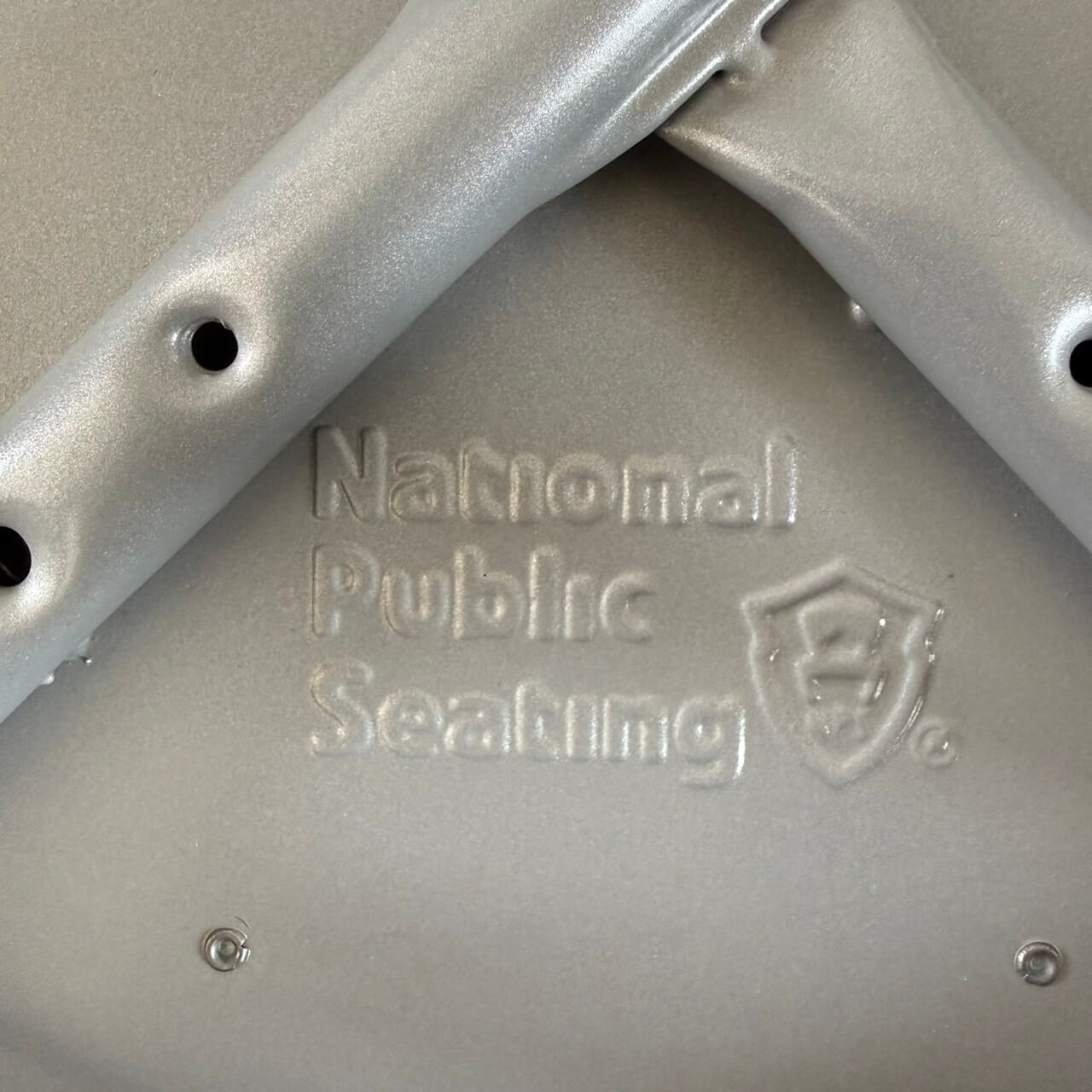 【2015年製】National Public Seating スチール スツール インダストリアル グレー 椅子 #2573-1