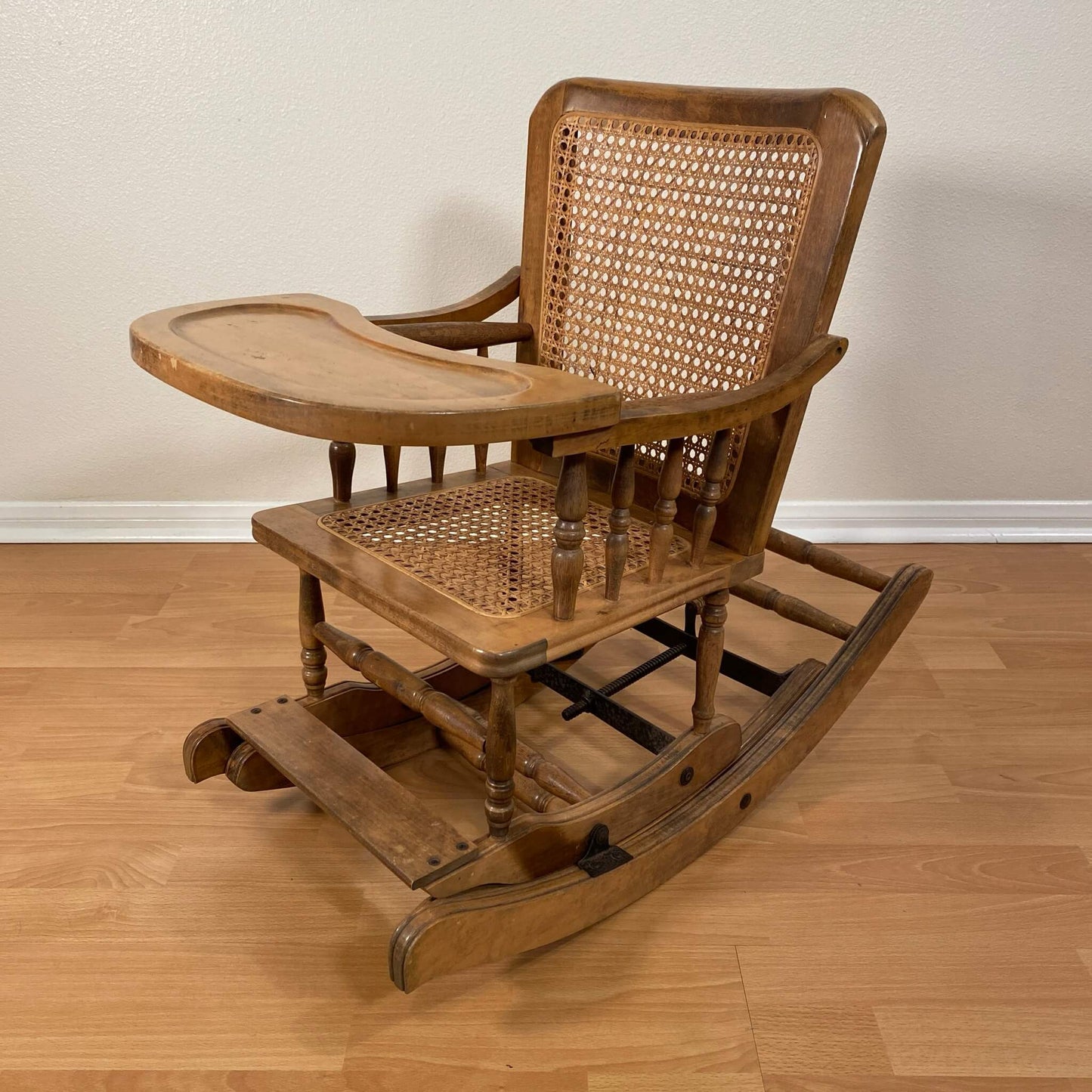 #453【1950-60年代】ビンテージ 2way ベビーチェア / ロッキングチェア アメリカ