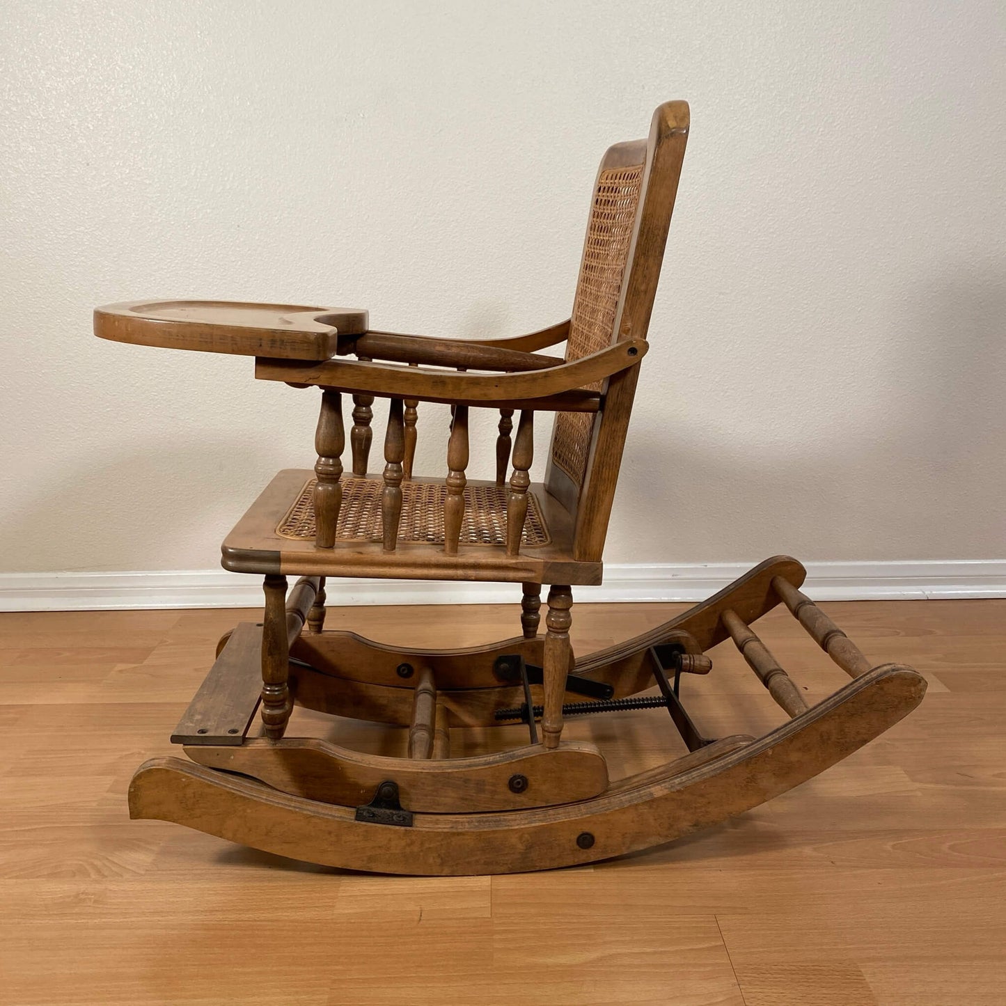 #453【1950-60年代】ビンテージ 2way ベビーチェア / ロッキングチェア アメリカ