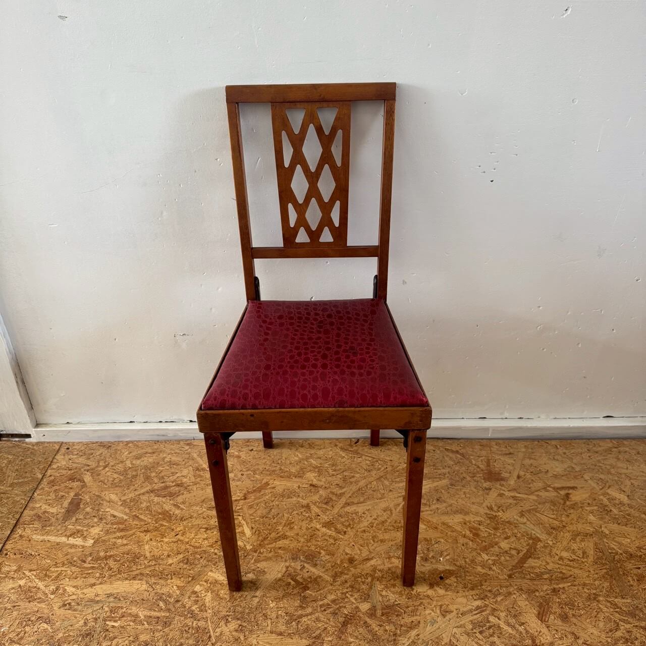 #2262-1【1960年代】ビンテージ フォールディングチェア / ミッドセンチュリー アメリカ