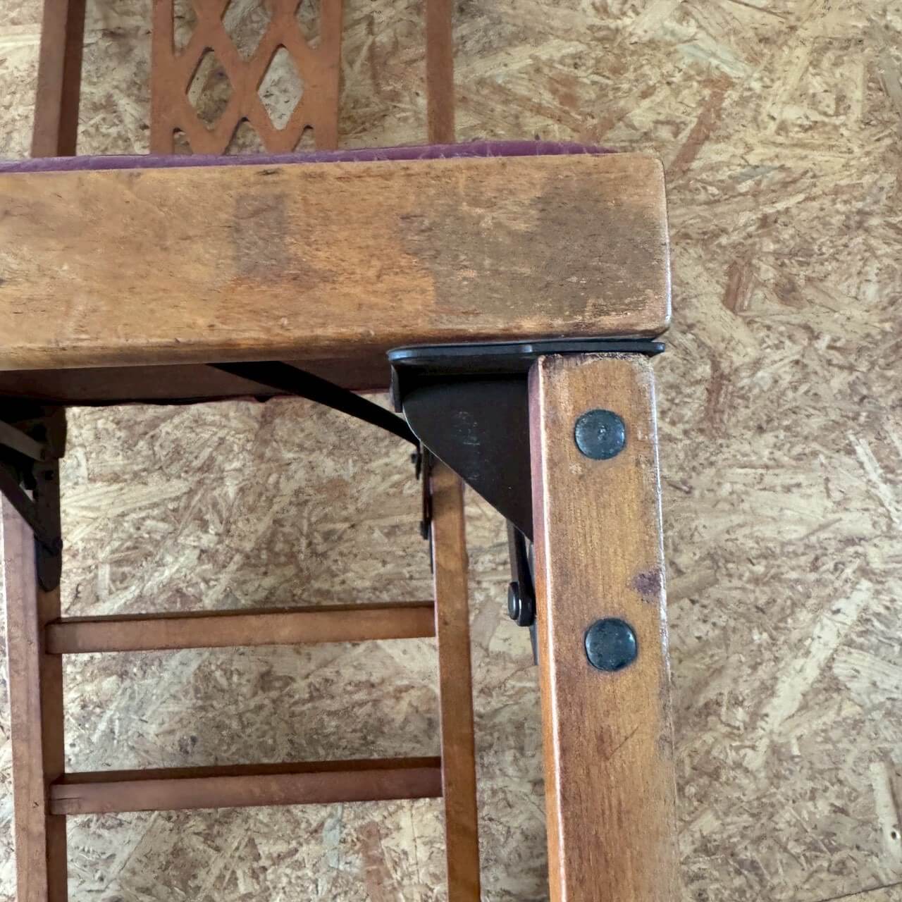 #2262-2【1960年代】ビンテージ フォールディングチェア / ミッドセンチュリー アメリカ