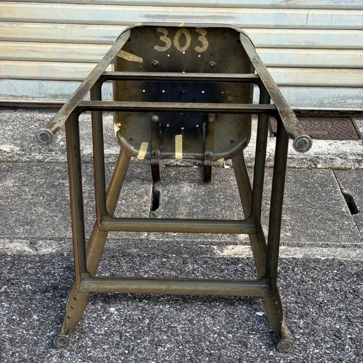 【1940-50年代】ビンテージ ガレージ アメリカン雑貨 店舗什器 LYON ハイスツール インダストリアル #2759