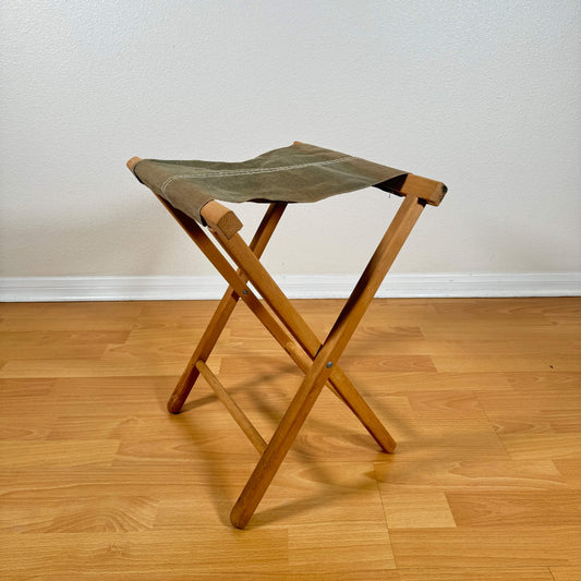 #1328-1 【1980-90年代】ビンテージ フォールディングスツール キャンプスツール アウトドア アメリカ
