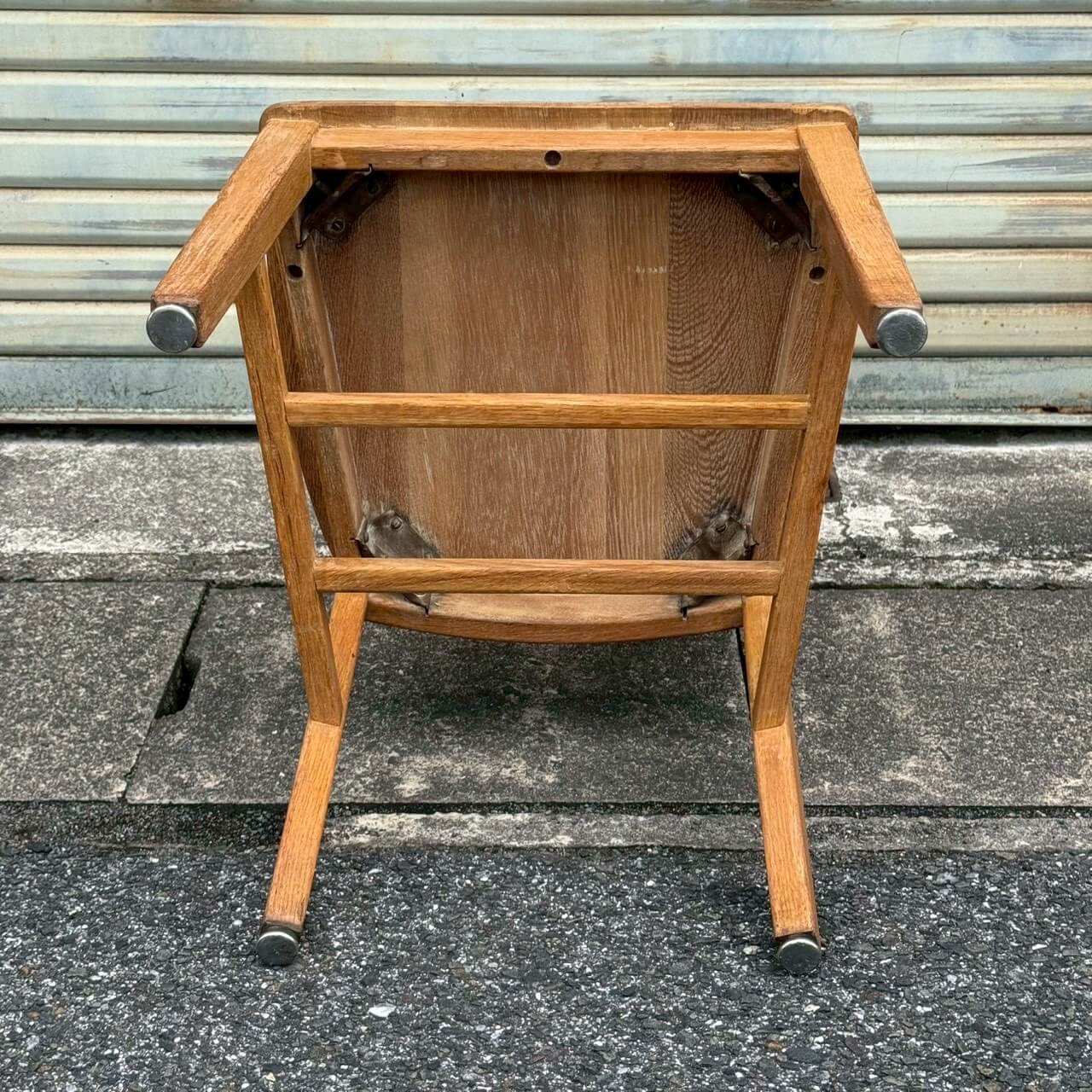 【1980-90年代】ビンテージ ダイニングチェア アメリカン雑貨 店舗什器 無垢材 木製椅子 #2585