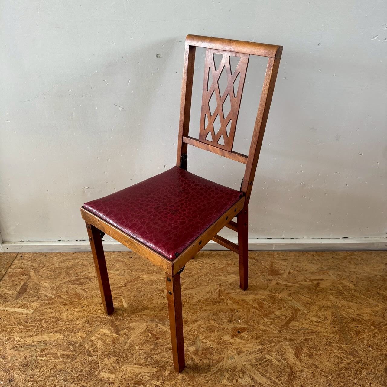 #2262-1【1960年代】ビンテージ フォールディングチェア / ミッドセンチュリー アメリカ