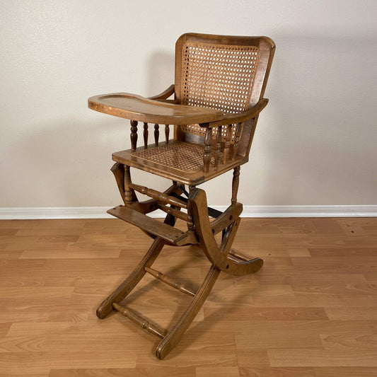 #453【1950-60年代】ビンテージ 2way ベビーチェア / ロッキングチェア アメリカ