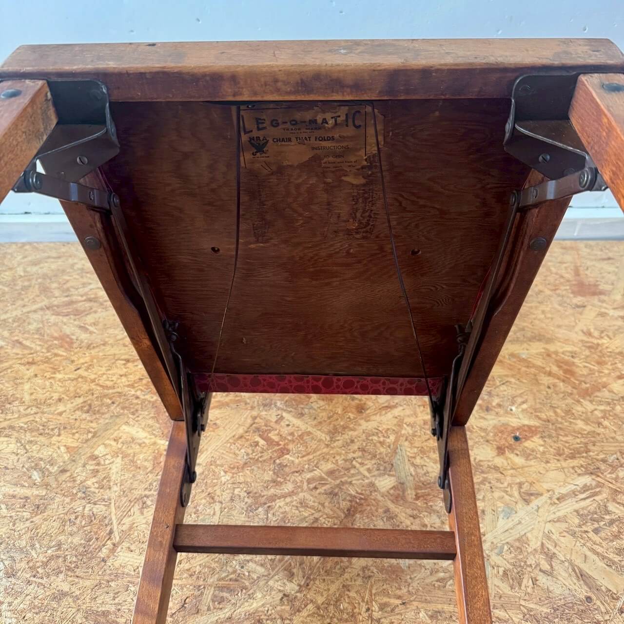 #2262-1【1960年代】ビンテージ フォールディングチェア / ミッドセンチュリー アメリカ