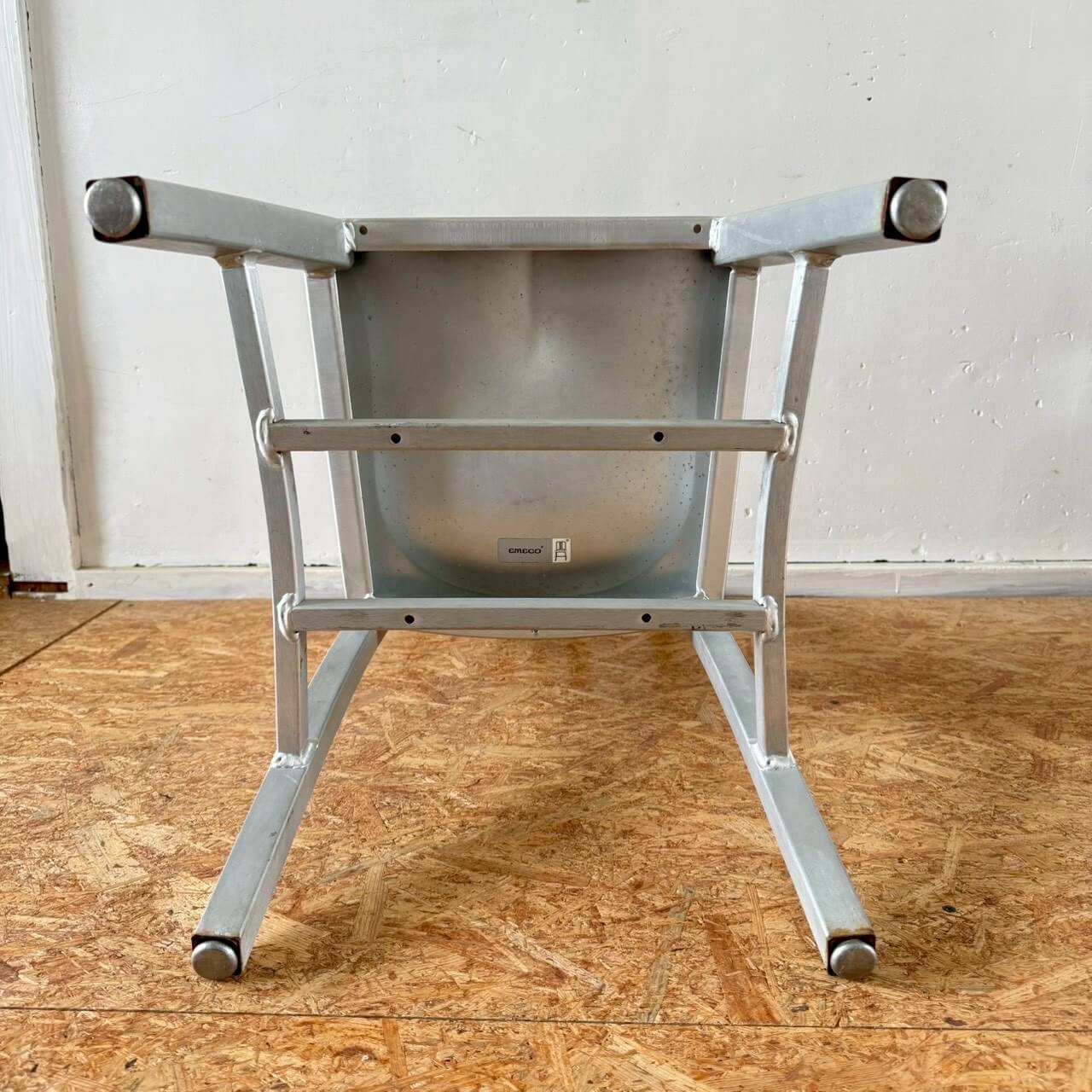 【1990-2000年代】EMECO エメコチェア アメリカン雑貨 店舗什器 椅子 アルミチェア #2475-1
