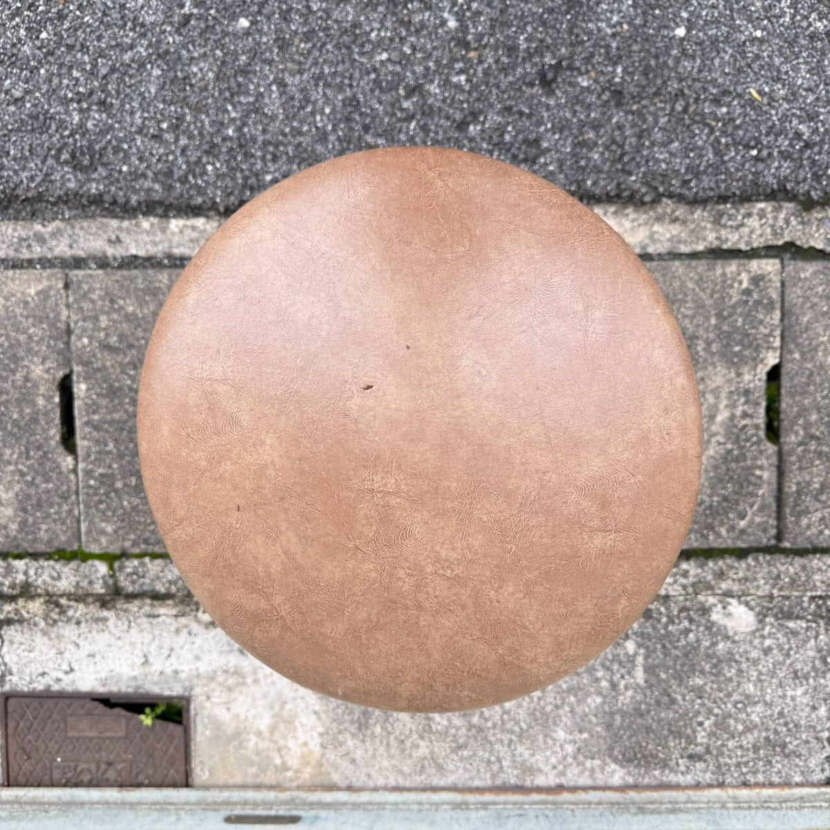 【1960-70年代】ビンテージ スツール アメリカン雑貨 店舗什器 ガレージ PEDIGO クローム #2756