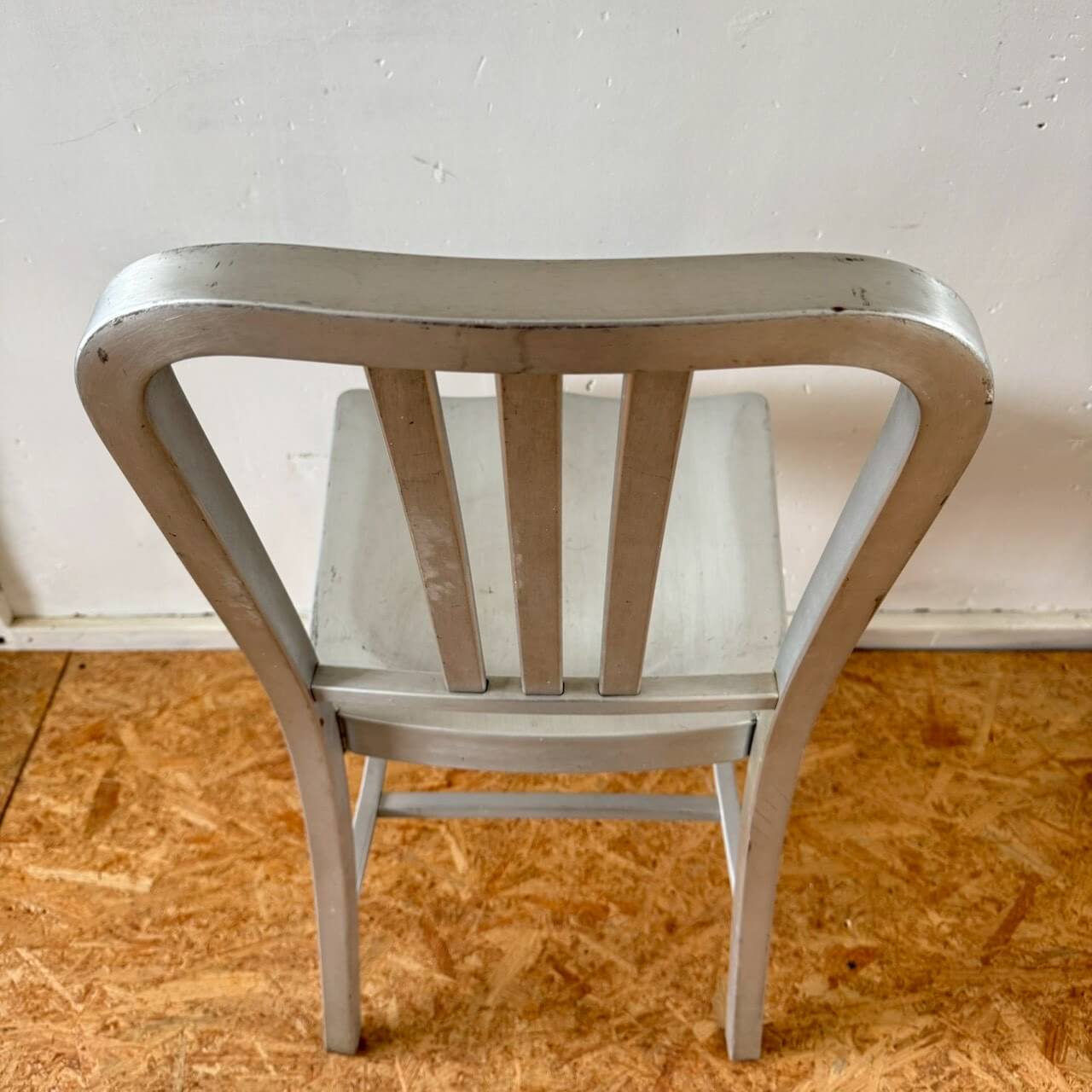 【1990-2000年代】EMECO エメコチェア アメリカン雑貨 店舗什器 椅子 アルミチェア #2475-1
