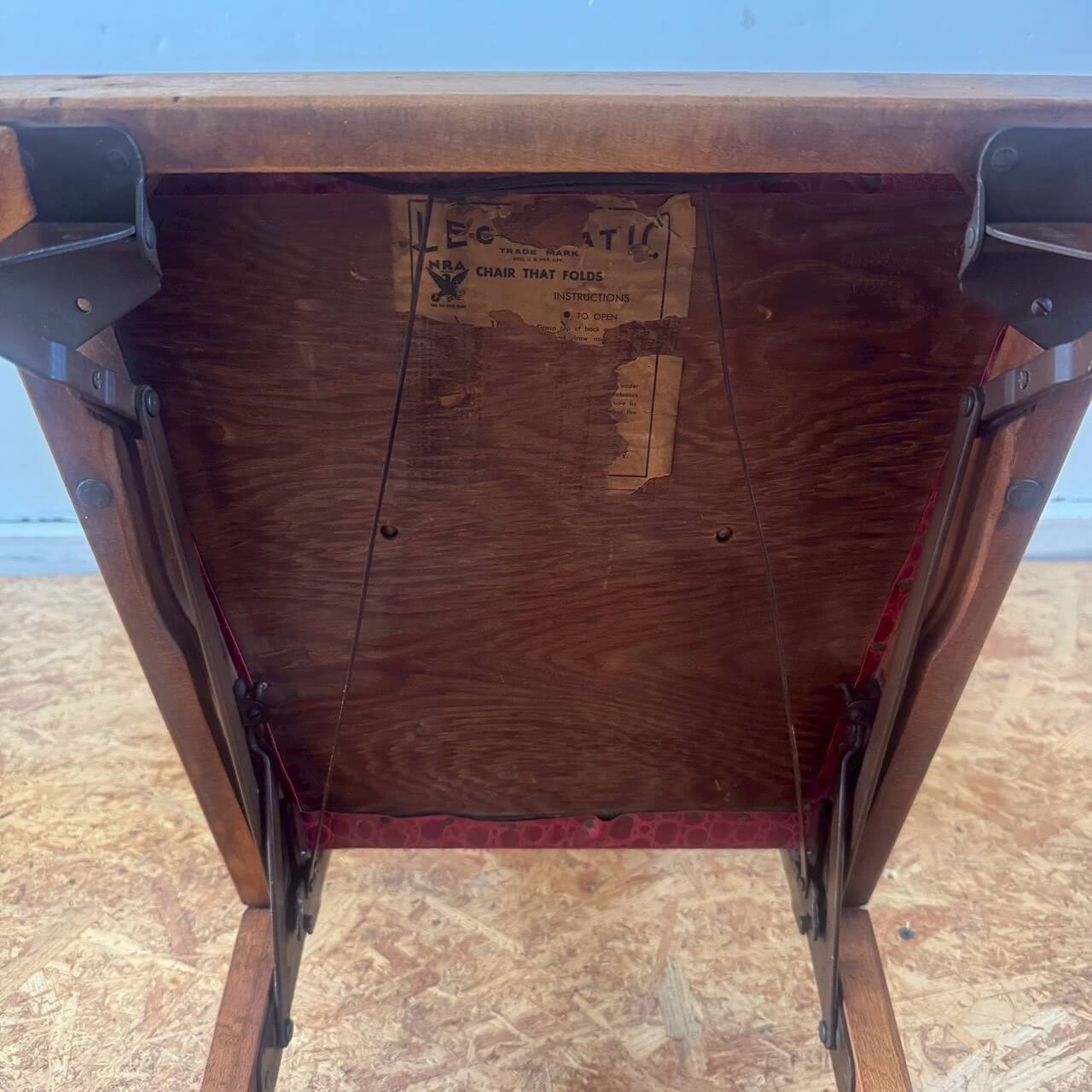 #2262-2【1960年代】ビンテージ フォールディングチェア / ミッドセンチュリー アメリカ