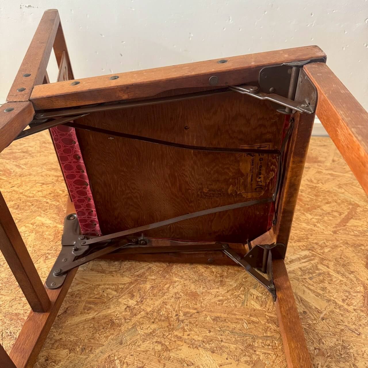 #2262-1【1960年代】ビンテージ フォールディングチェア / ミッドセンチュリー アメリカ