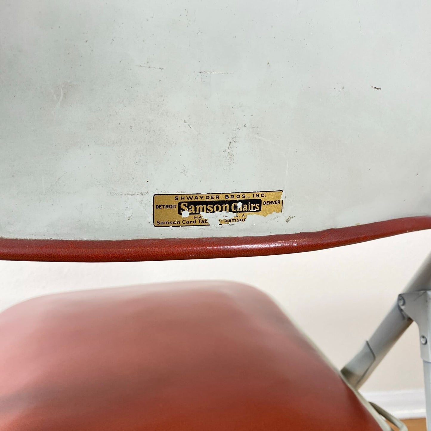 #981 ビンテージ フォールディングチェア Samson サムソン