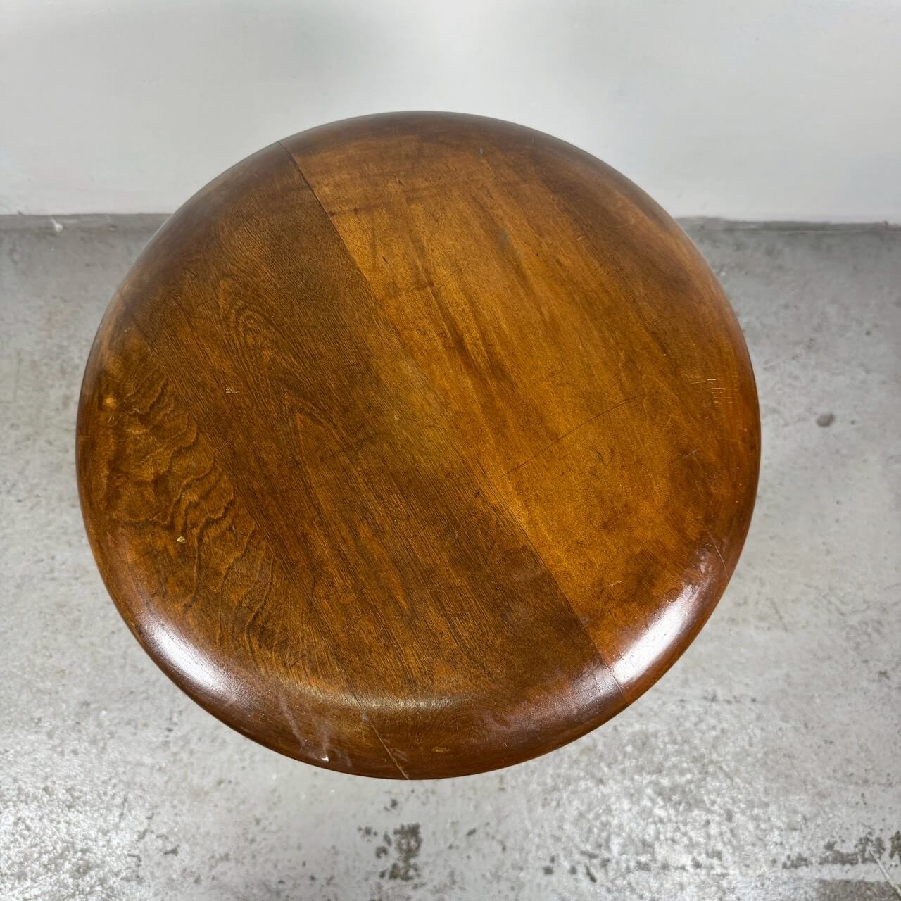 #2263【1920-40年代】ビンテージ ウッドスツール / ピアノスツール チェア アメリカ