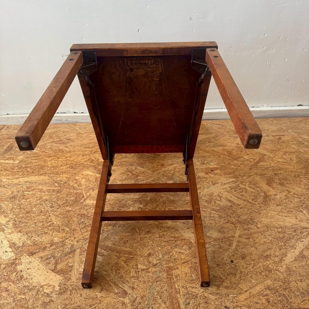 #2262-1【1960年代】ビンテージ フォールディングチェア / ミッドセンチュリー アメリカ