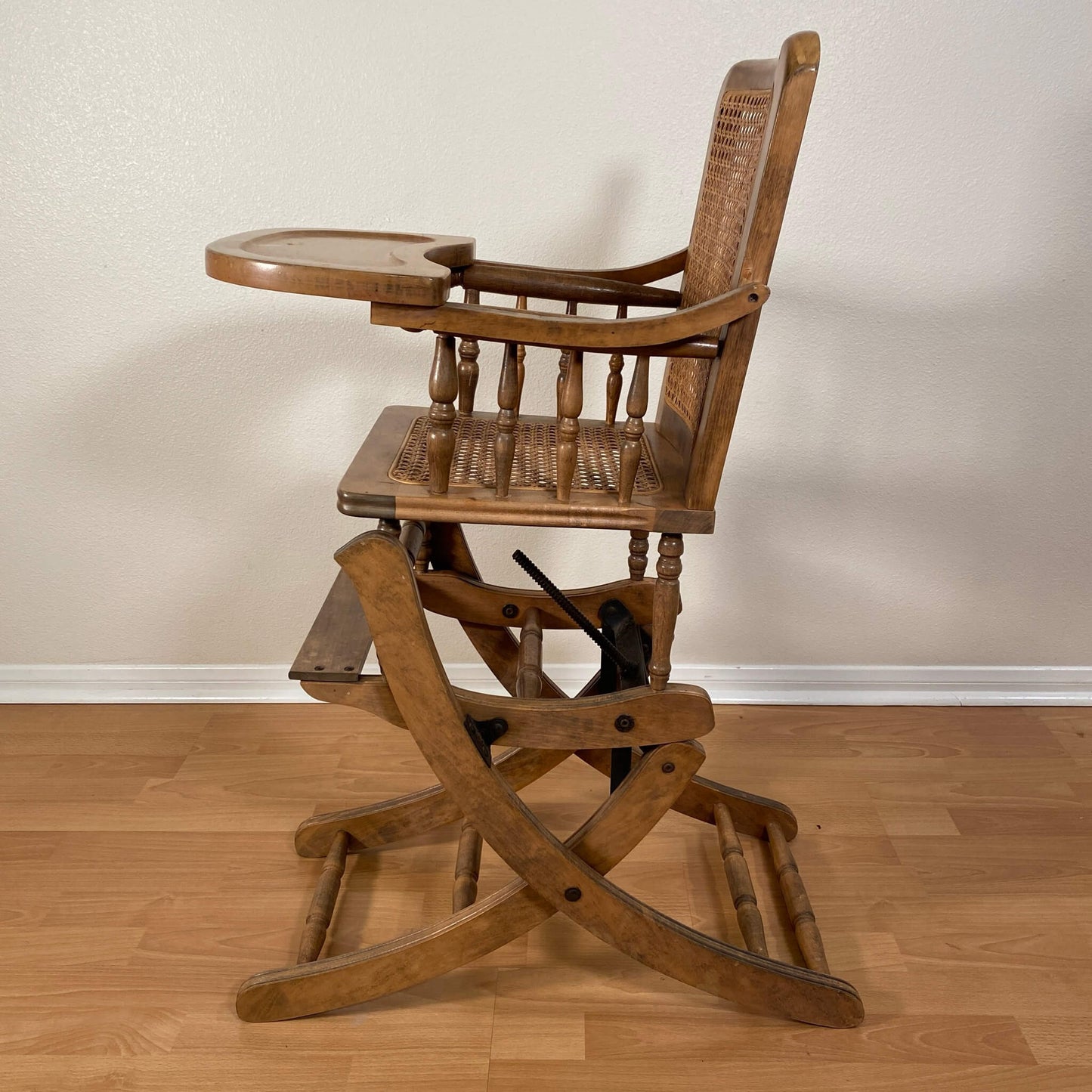 #453【1950-60年代】ビンテージ 2way ベビーチェア / ロッキングチェア アメリカ