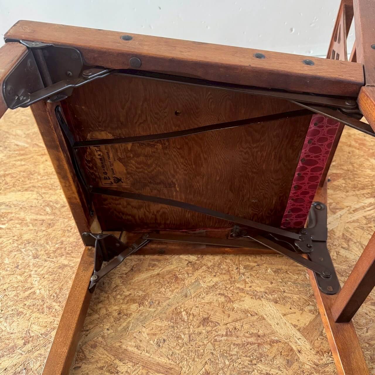 #2262-1【1960年代】ビンテージ フォールディングチェア / ミッドセンチュリー アメリカ