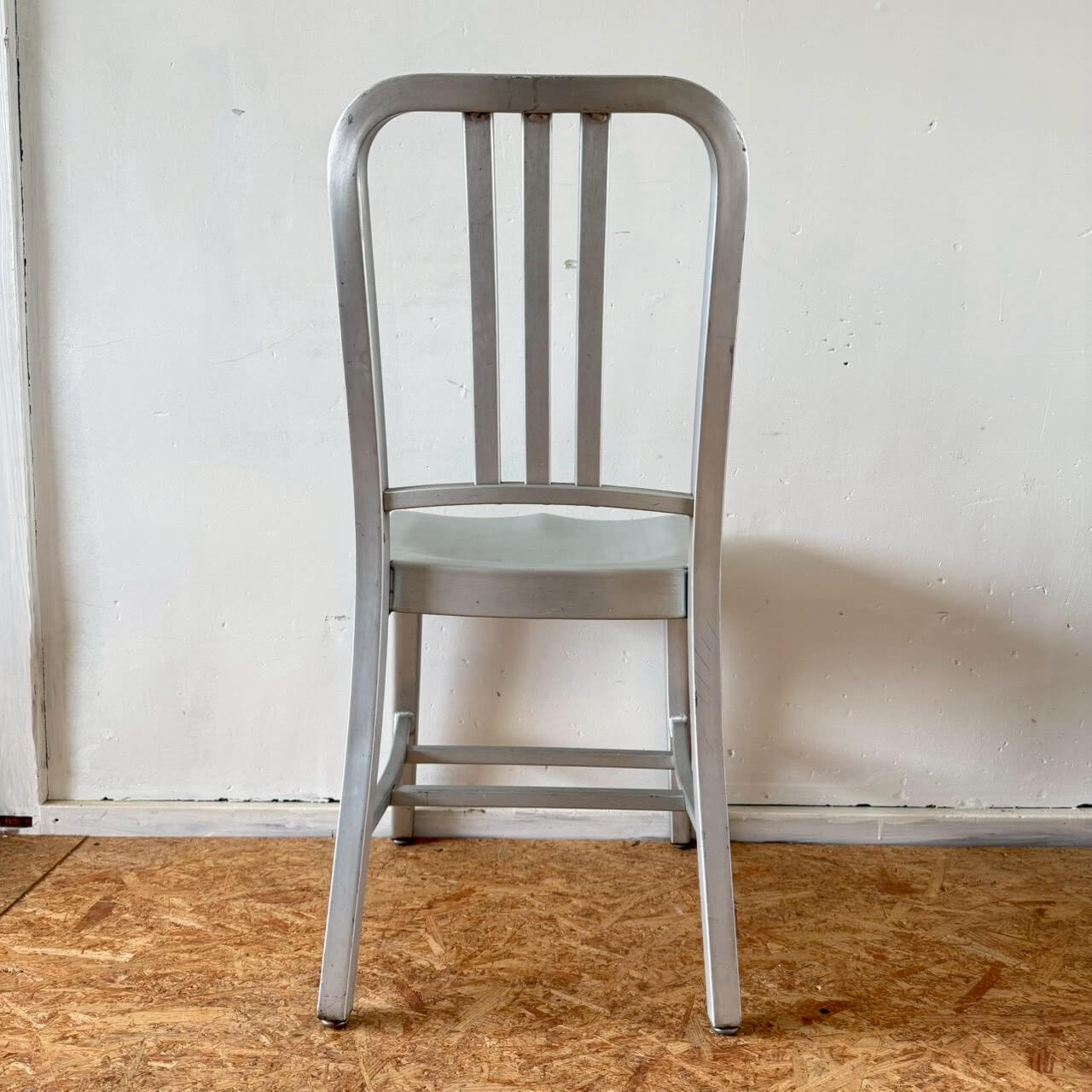 【1990-2000年代】EMECO エメコチェア アメリカン雑貨 店舗什器 椅子 アルミチェア #2475-1