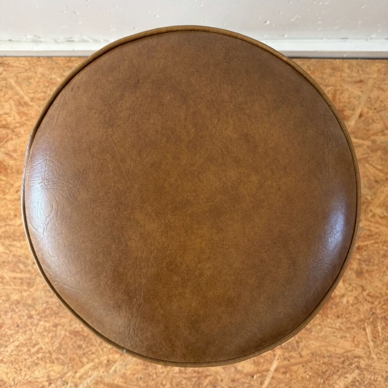 #2463【1970-80年代】ビンテージ E.F. Brewer メディカルスツール / インダストリアル キャスターチェア アメリカ