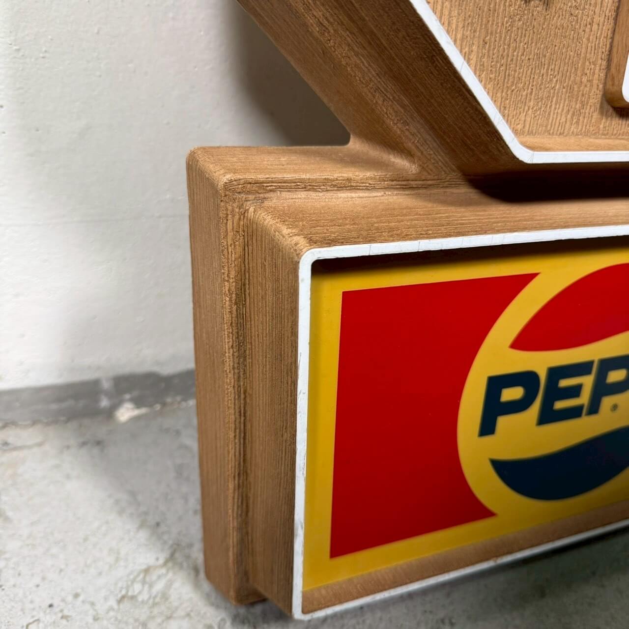 #2351【1980年代】ビンテージ PEPSI ウォールクロック / ペプシ 時計 アメリカ