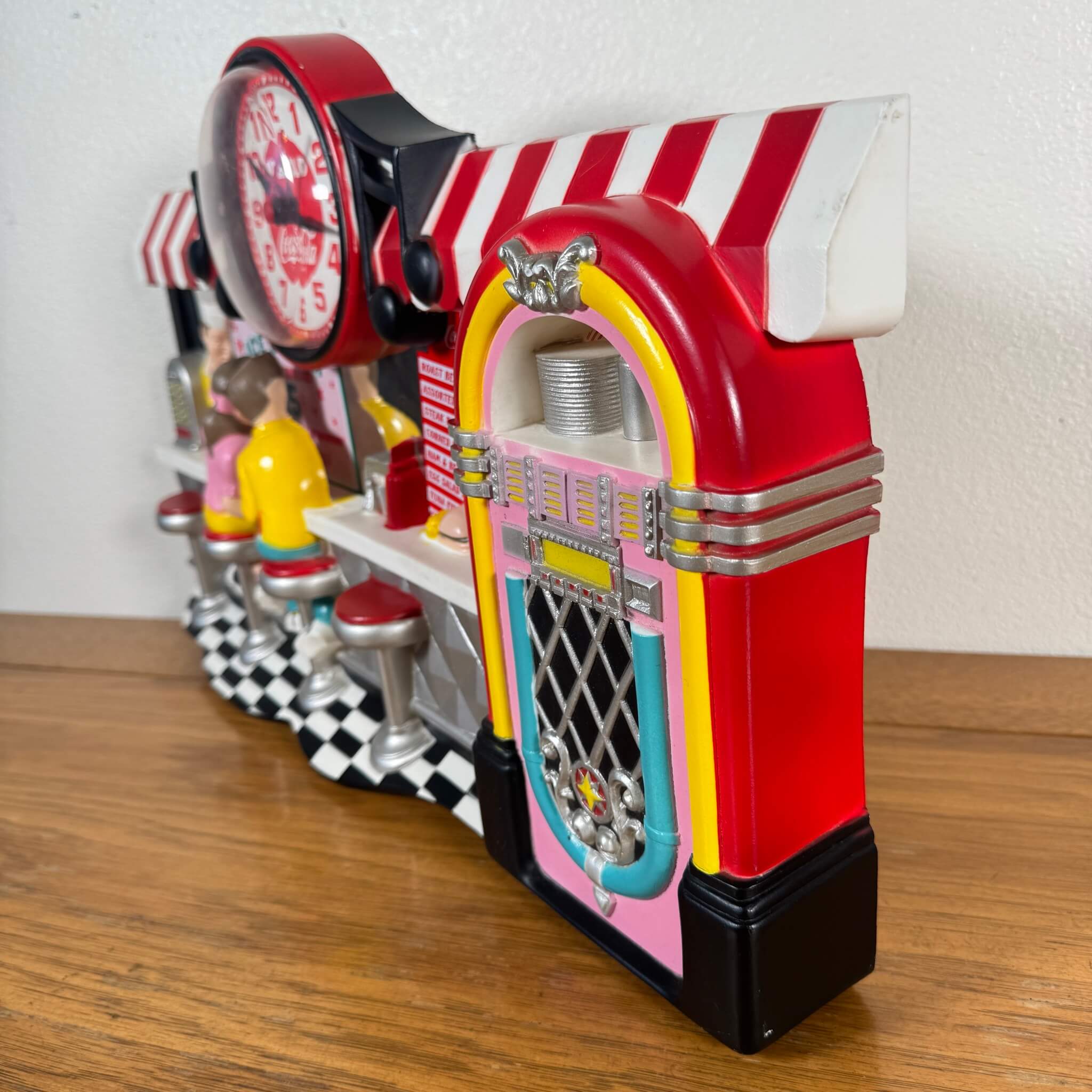 1744【1992年】ビンテージ Coca-Cola（コカコーラ） ダイナー ウォール