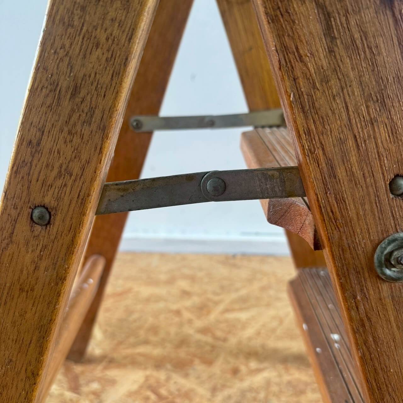 #2236【1985年代】ビンテージ ステップラダー / 脚立 ディスプレイ什器 アメリカ