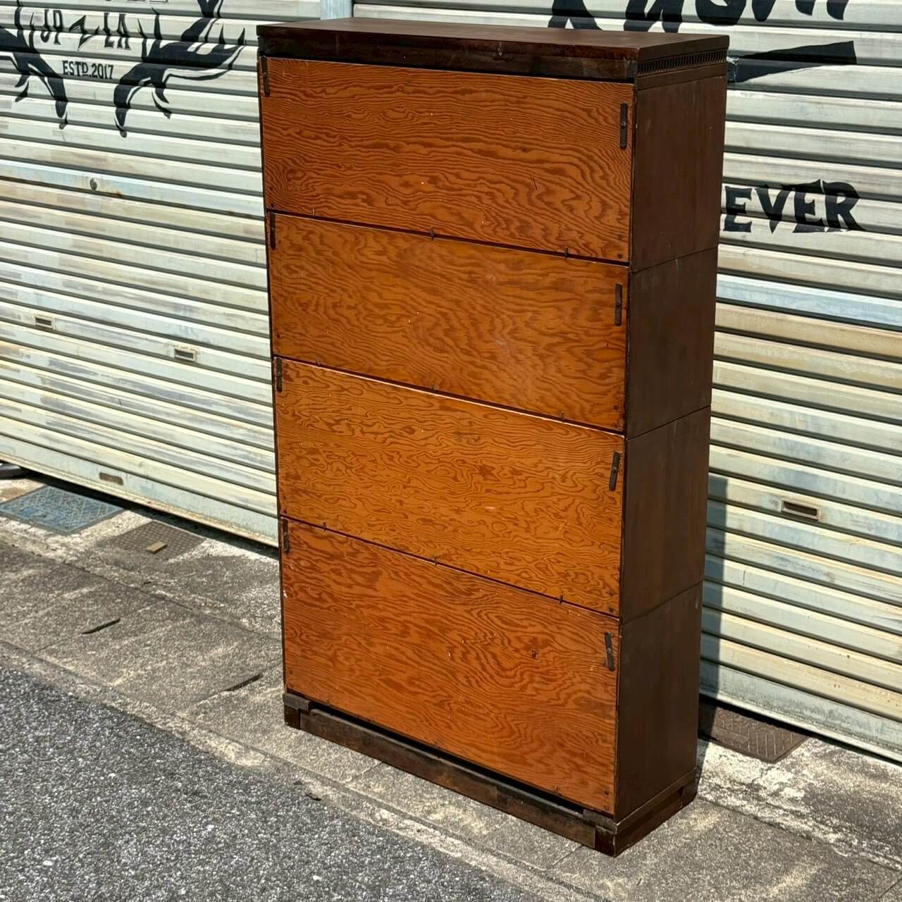 【1920〜1930年代】ビンテージ スタッキング ブックシェルフ アンティーク 家具 店舗什器 ブックケース ランドストローム #2592