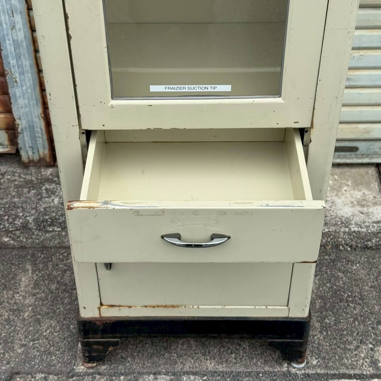 【1950-60年代】ビンテージ メディカルキャビネット アメリカン雑貨 店舗什器 ディスプレイケース #2544