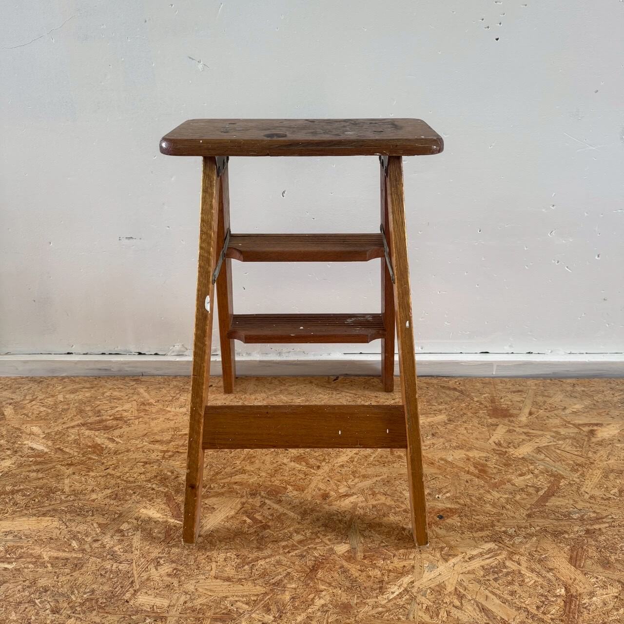 #2236【1985年代】ビンテージ ステップラダー / 脚立 ディスプレイ什器 アメリカ