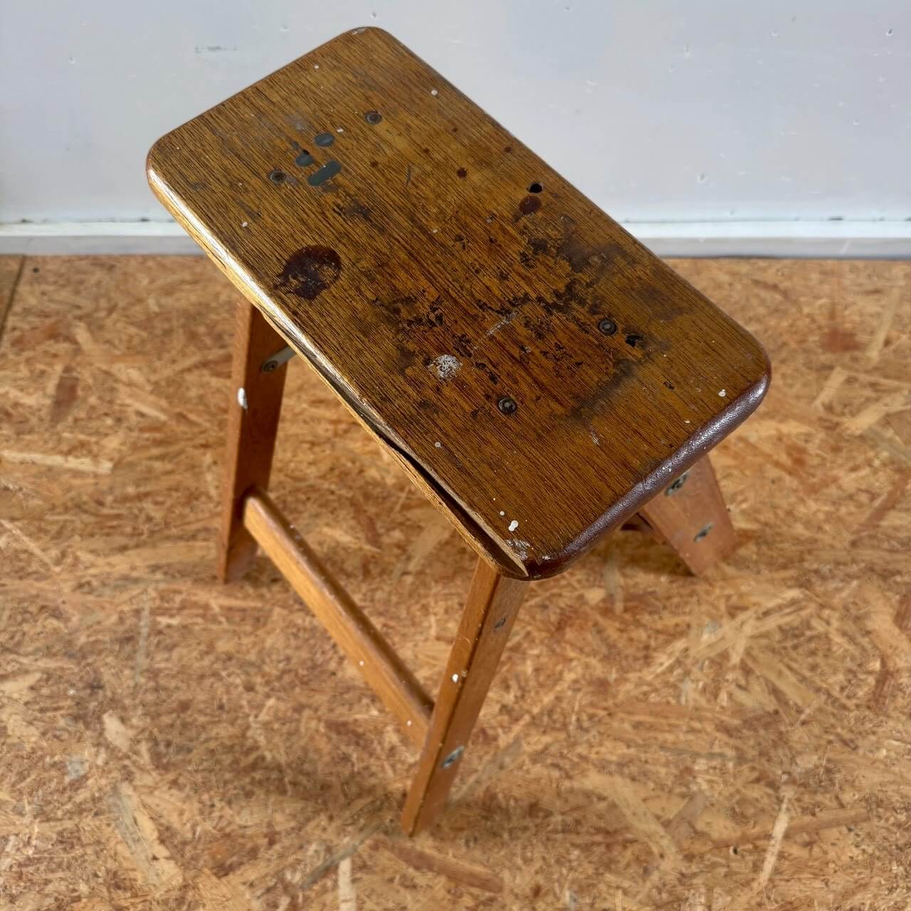 #2236【1985年代】ビンテージ ステップラダー / 脚立 ディスプレイ什器 アメリカ