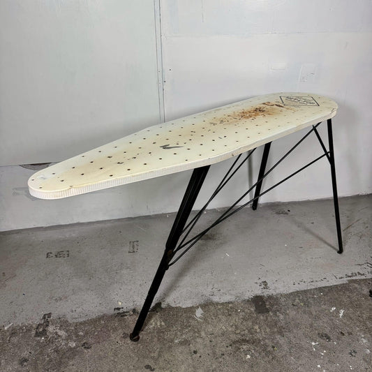 #2211【1950-60年代】ビンテージ メタル アイロンボード / インダストリアル ディスプレイテーブル