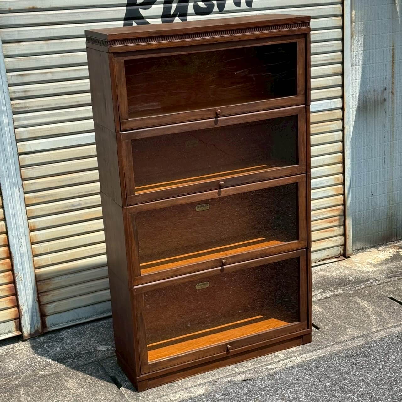 【1920〜1930年代】ビンテージ スタッキング ブックシェルフ アンティーク 家具 店舗什器 ブックケース ランドストローム #2592