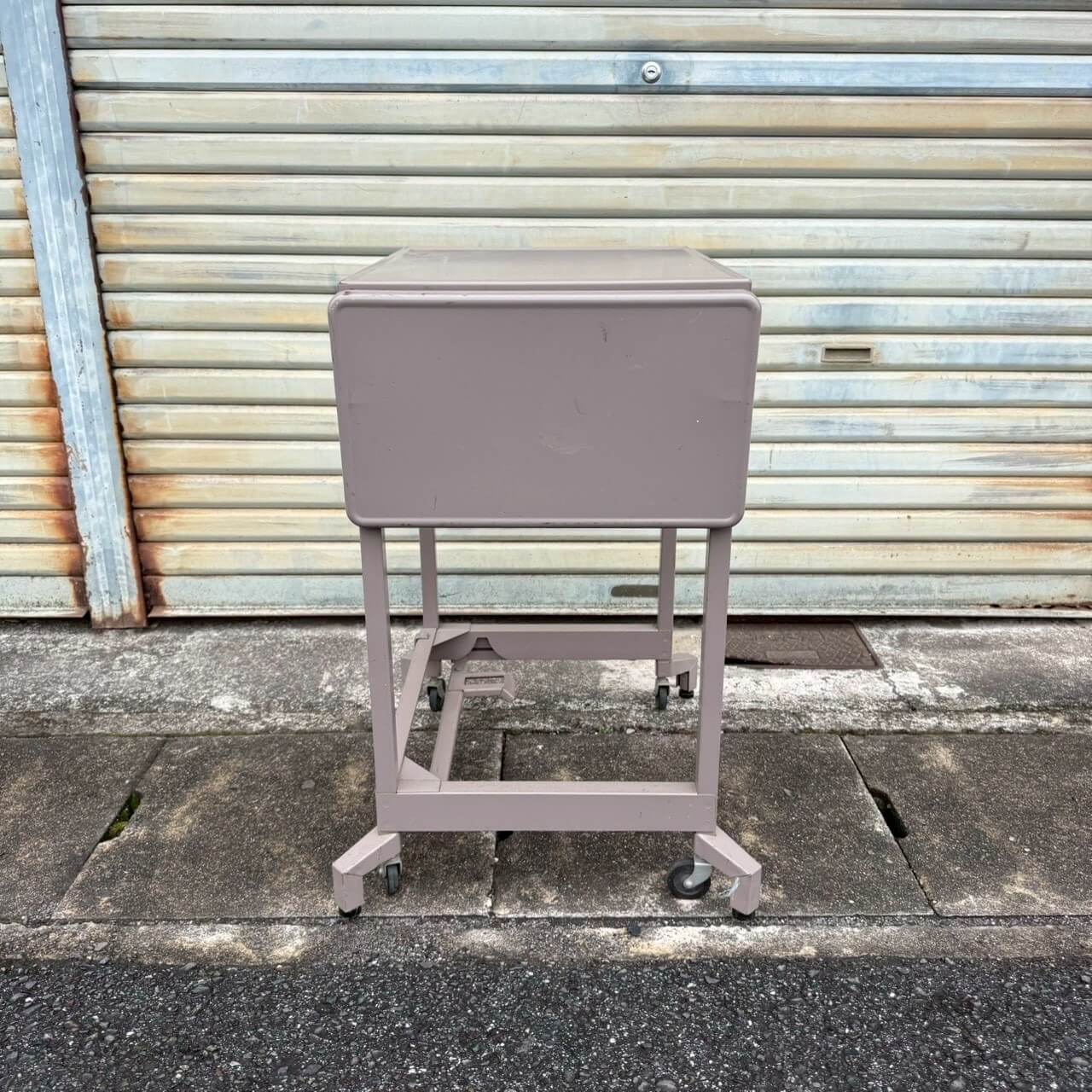 【1960-70年代】ビンテージ タイプライターデスク アメリカン雑貨 店舗什器 ガレージ ワークデスク #2462