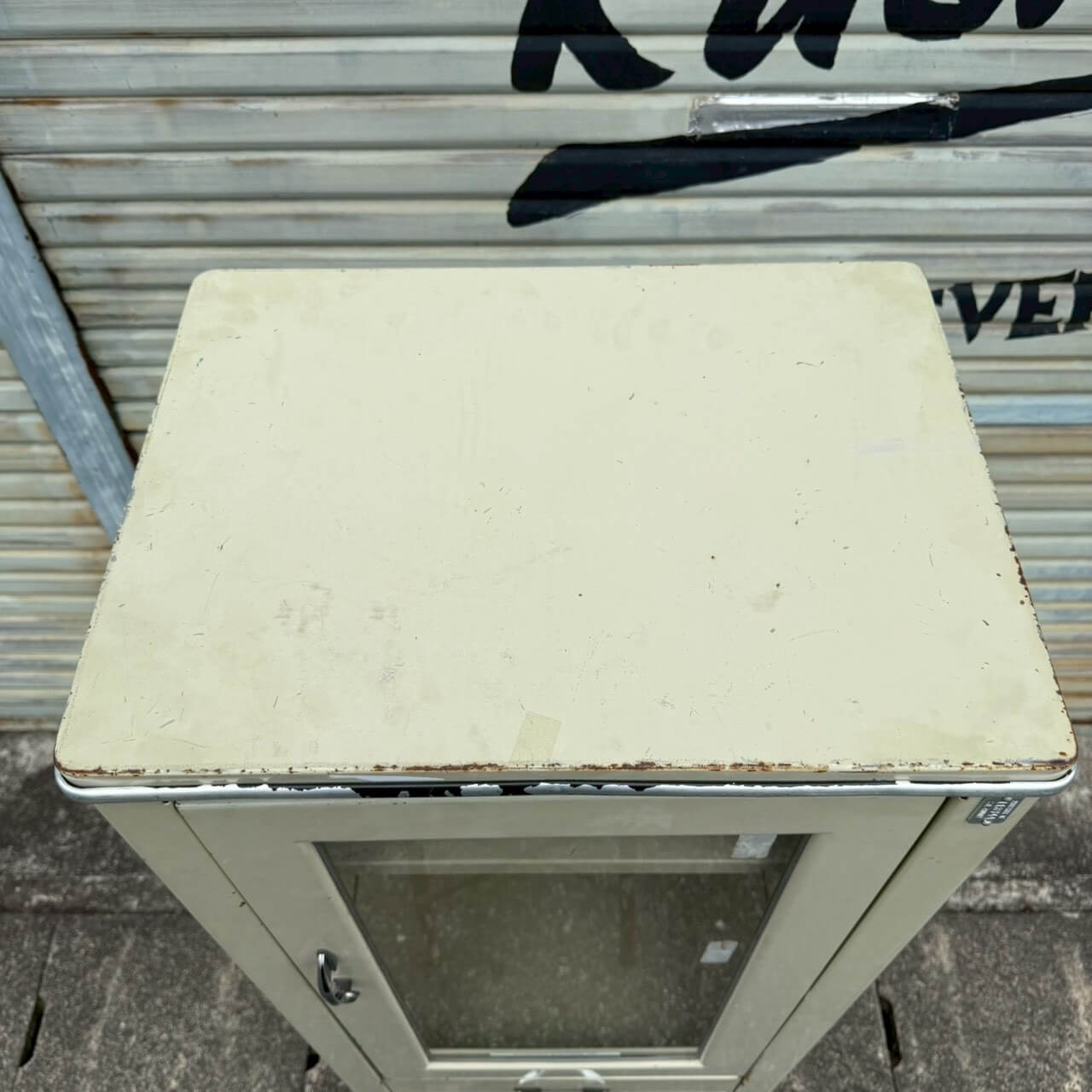 【1950-60年代】ビンテージ メディカルキャビネット アメリカン雑貨 店舗什器 ディスプレイケース #2544