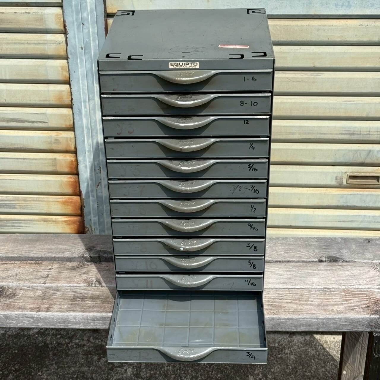 【1960-70年代】ビンテージ パーツキャビネット アメリカン雑貨 店舗什器 ガレージ #2303-1